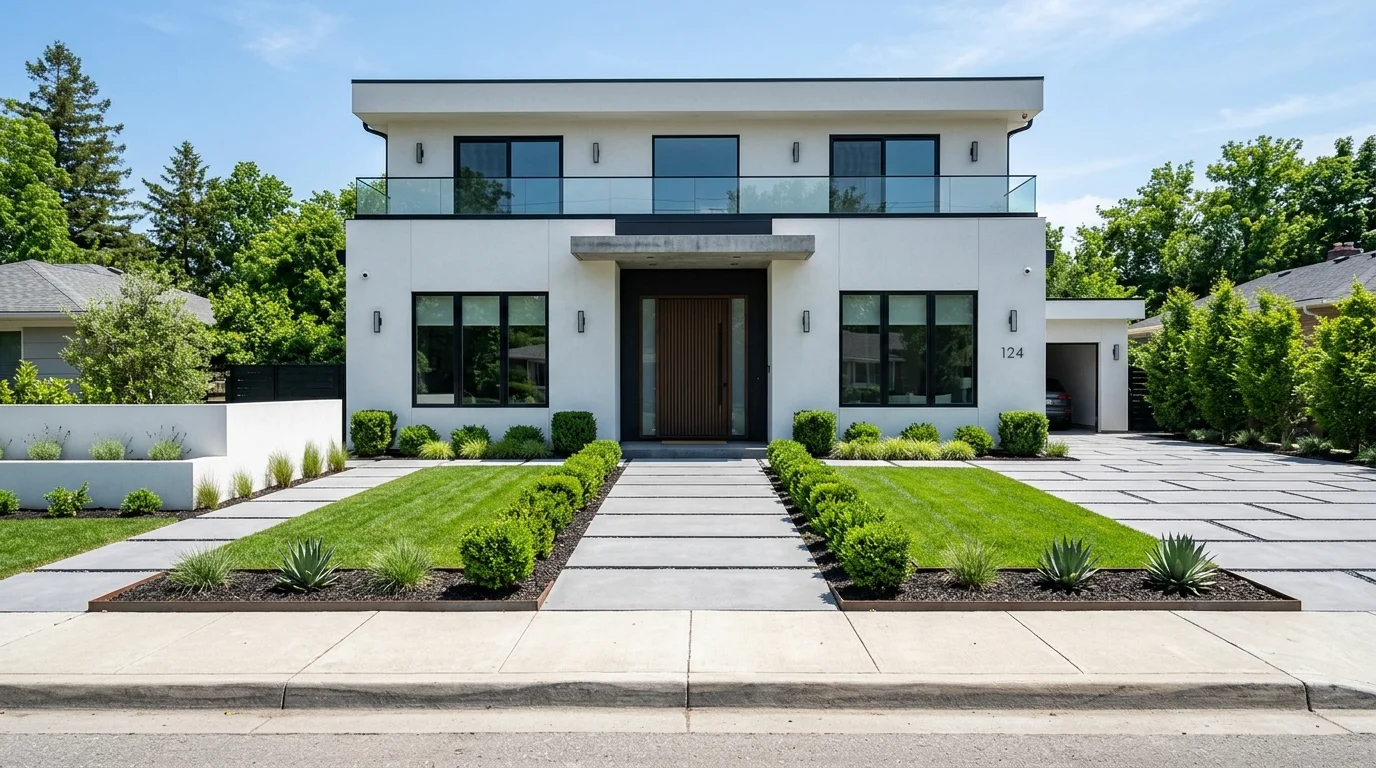 Beautiful Front Yard Landscaping Ideas for Modern Curb Appeal, inspiration image 1