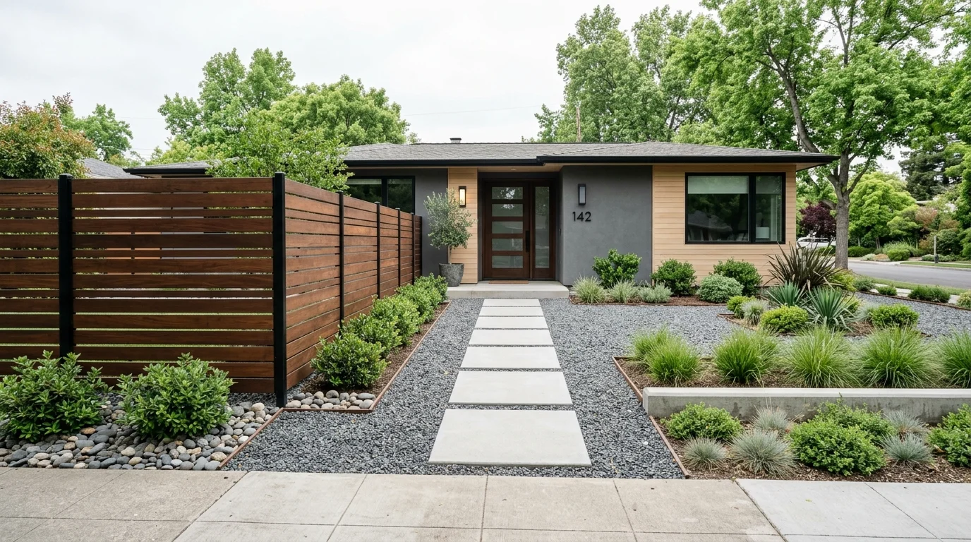 Beautiful Front Yard Landscaping Ideas for Modern Curb Appeal, inspiration image 8