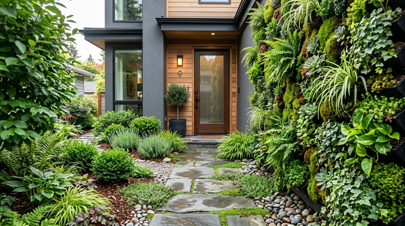 Beautiful Front Yard Landscaping Ideas for Modern Curb Appeal, inspiration image 9