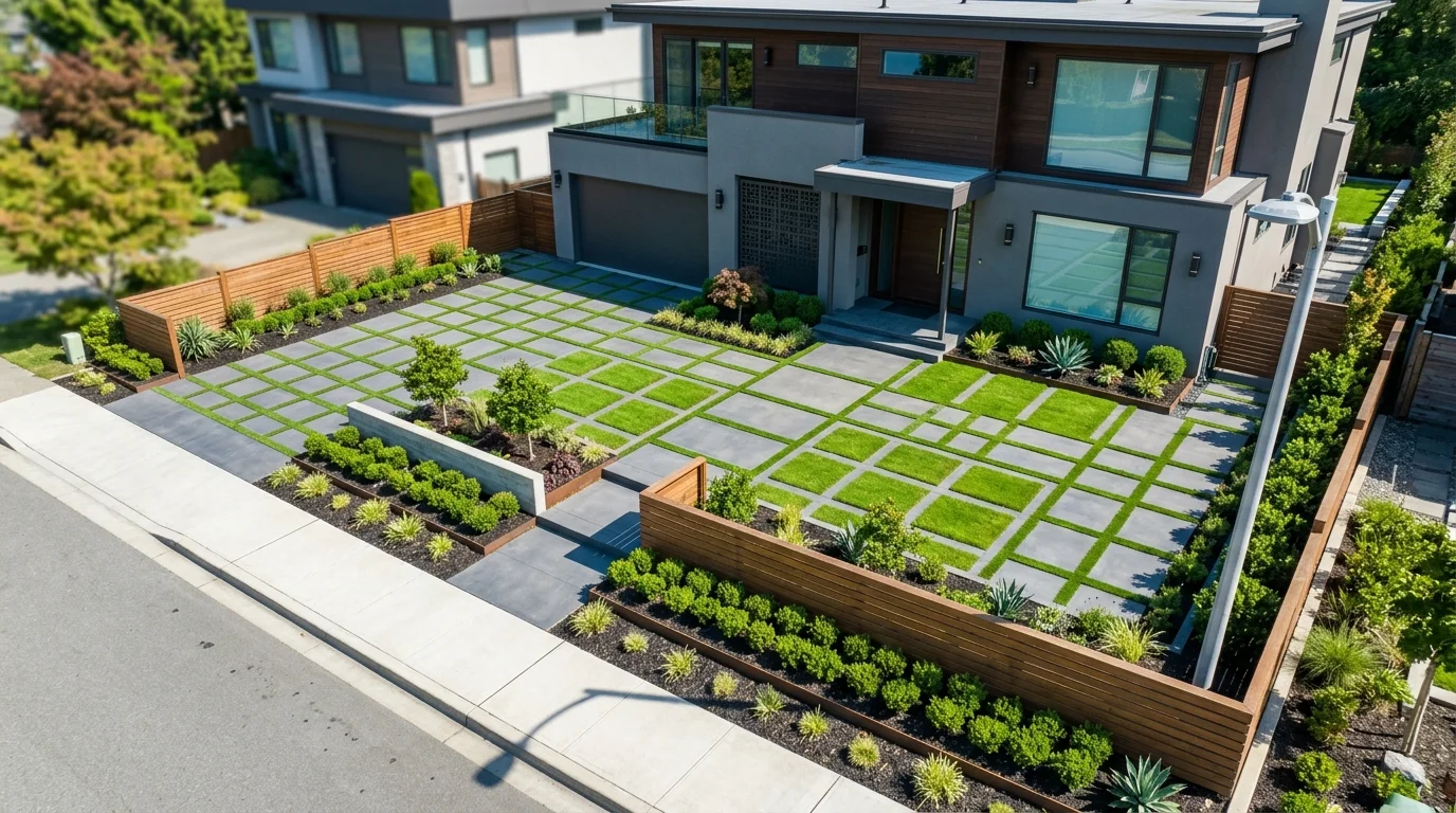 Beautiful Front Yard Landscaping Ideas for Modern Curb Appeal, inspiration image 13