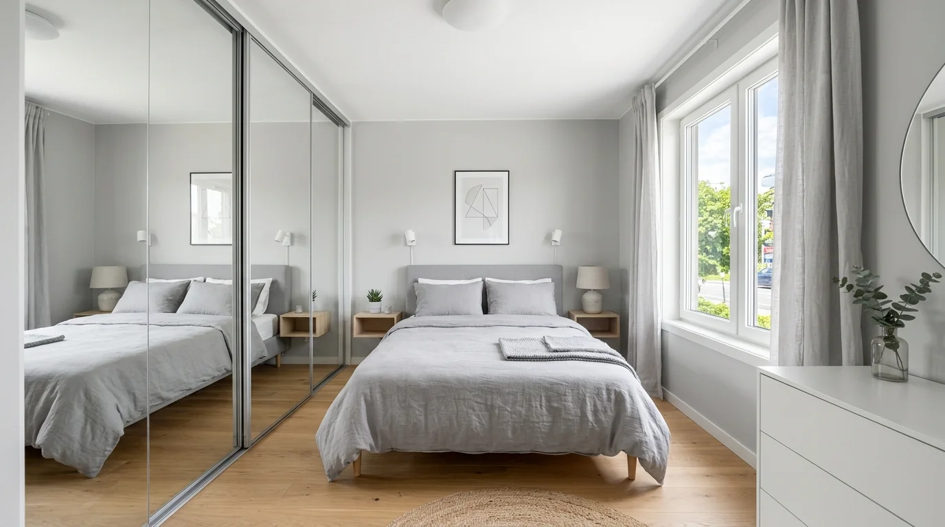 calming minimalist bedroom ideas for modern small rooms, inspiration image 11