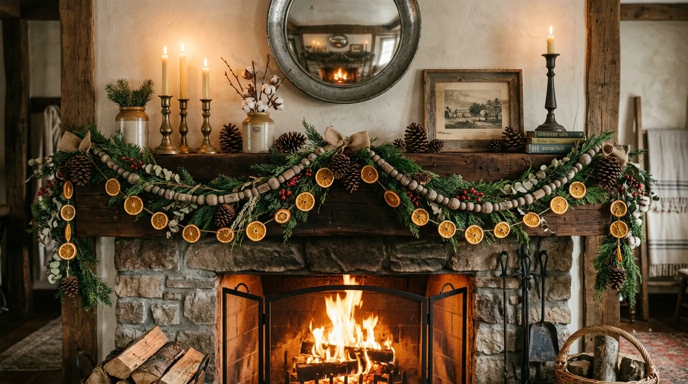 charming farmhouse vintage christmas decor ideas for rustic holidays, inspiration image 3