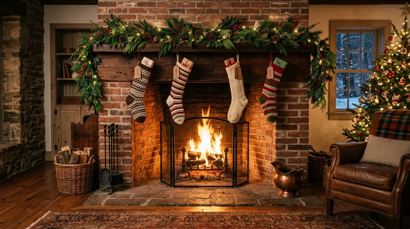 charming farmhouse vintage christmas decor ideas for rustic holidays, inspiration image 10