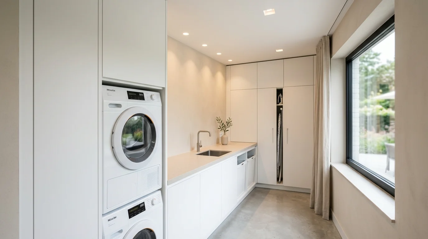 Laundry room wall storage inspiration image 1