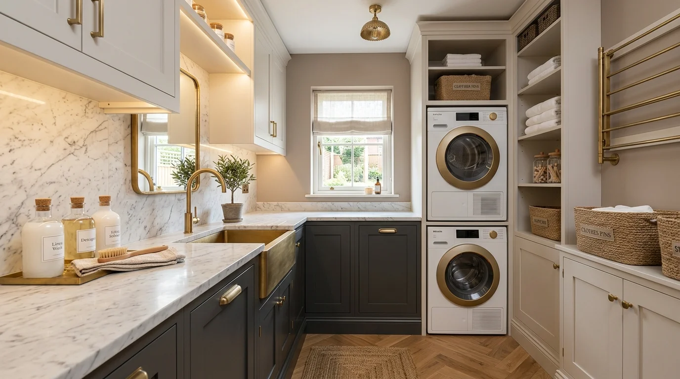 Laundry corner inspiration image 1