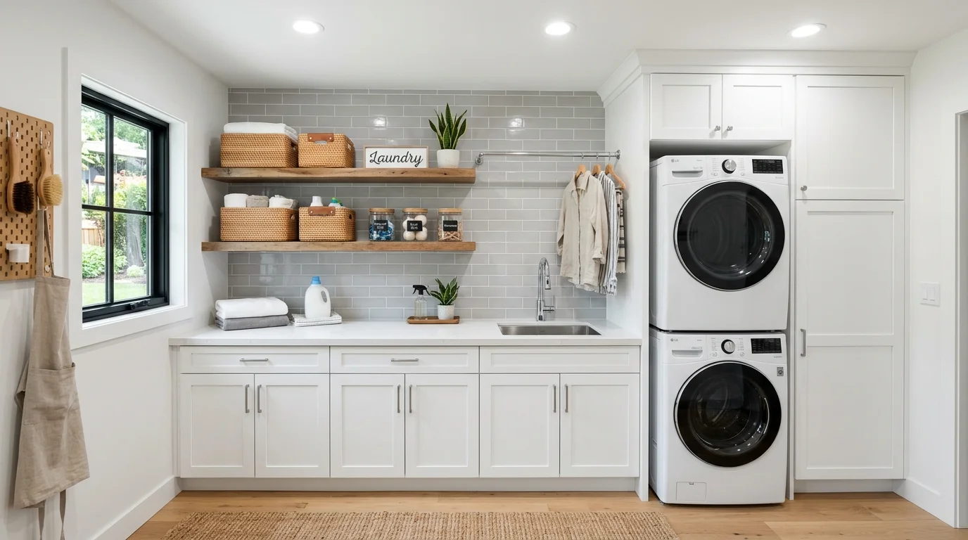 Clever laundry room inspiration image 1