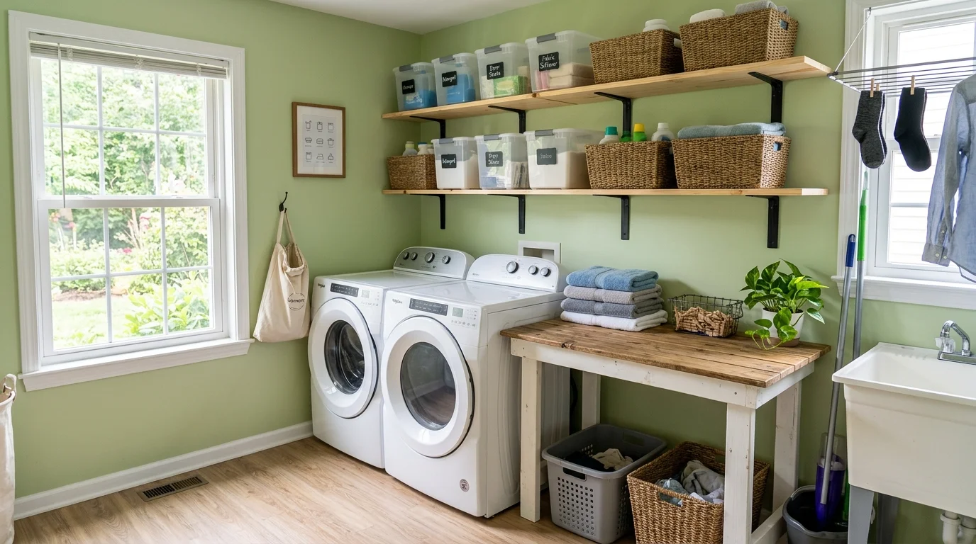 Laundry backsplash inspiration image 1