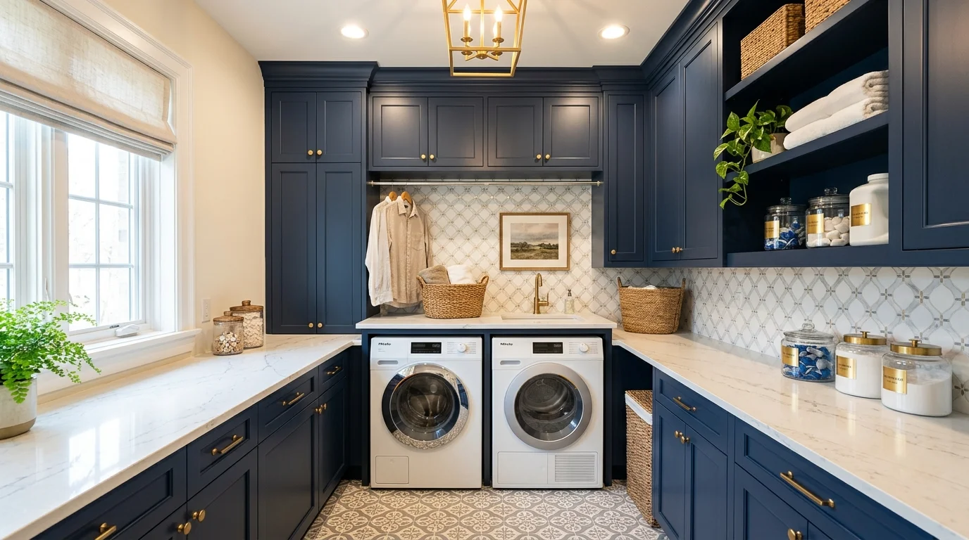Laundry pullout storage inspiration image 1
