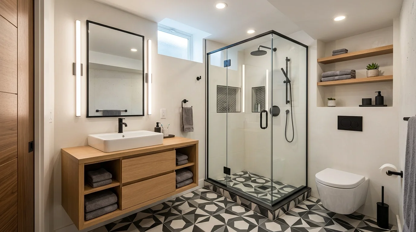 creative basement bathroom ideas and designs to elevate your space, inspiration image 11