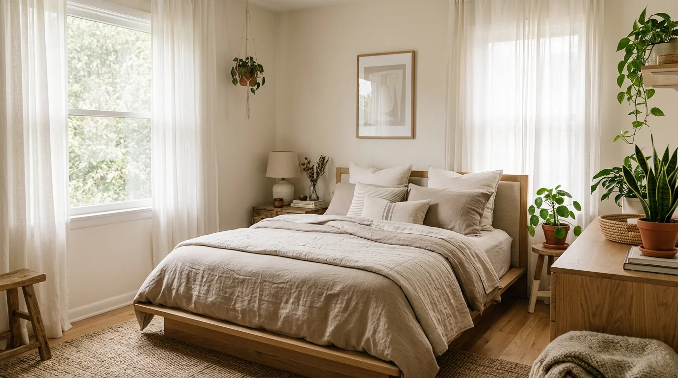 Romantic bedroom bench inspiration image 1