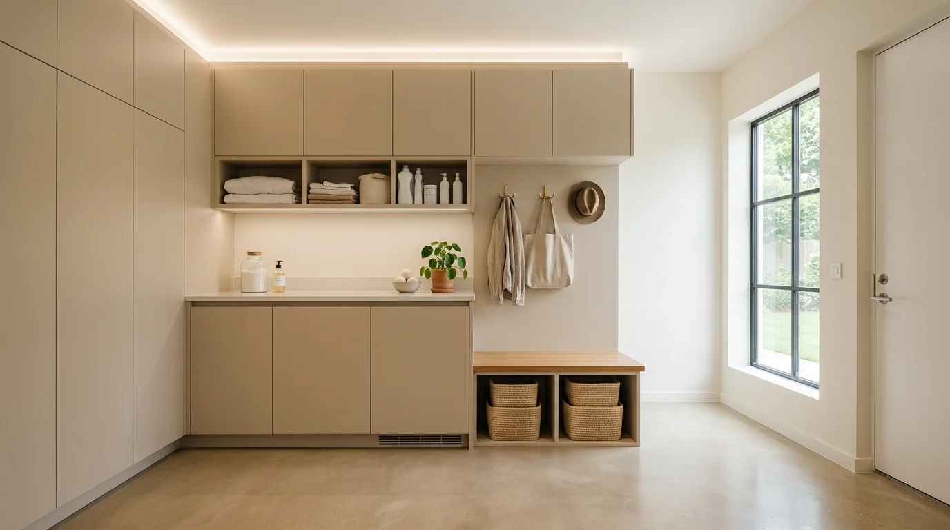 efficient mudroom laundry room ideas for stylish and functional combo spaces, inspiration image 3