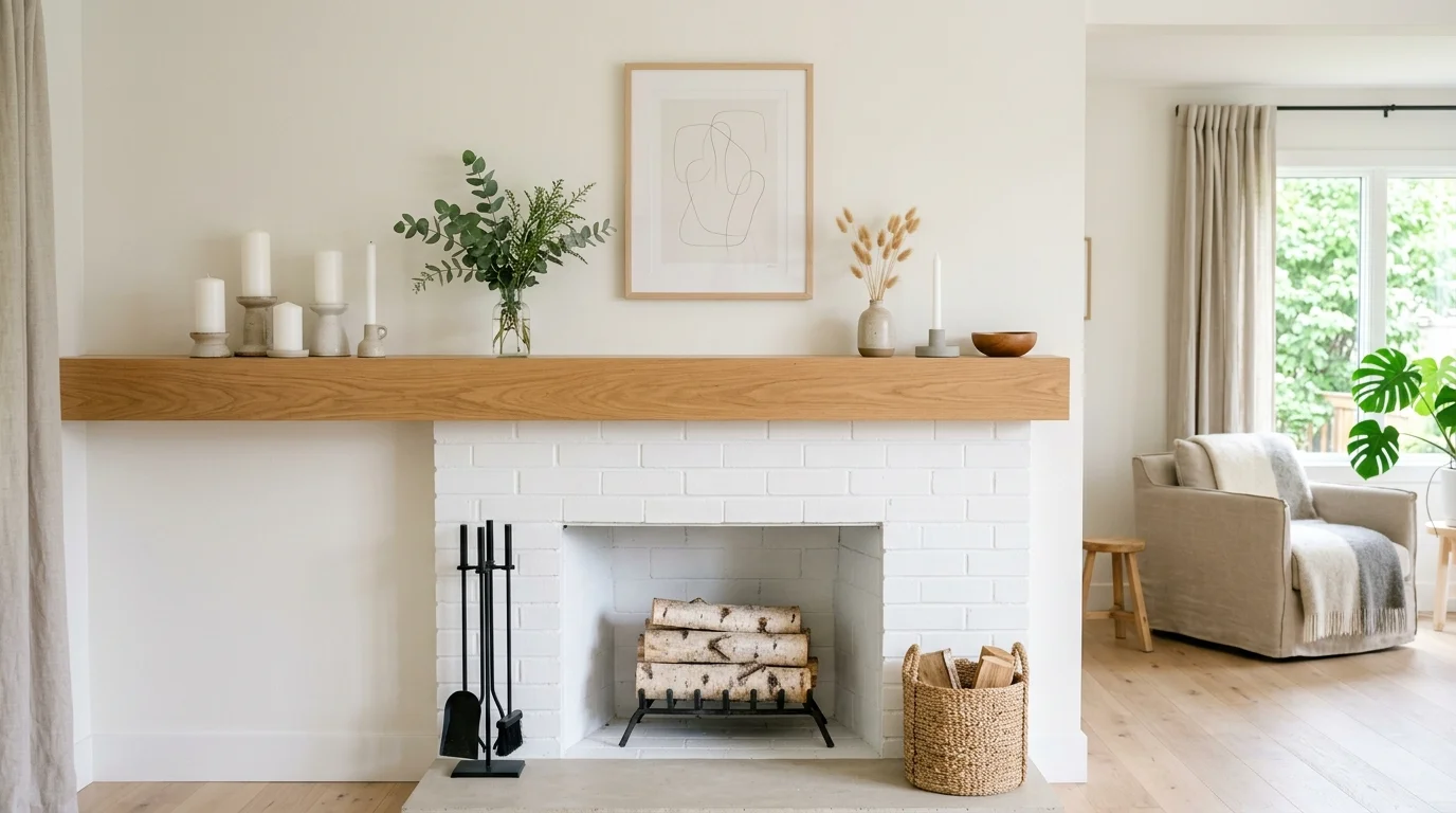 elegant christmas fireplace decor ideas for mantel decorating, inspiration image 6