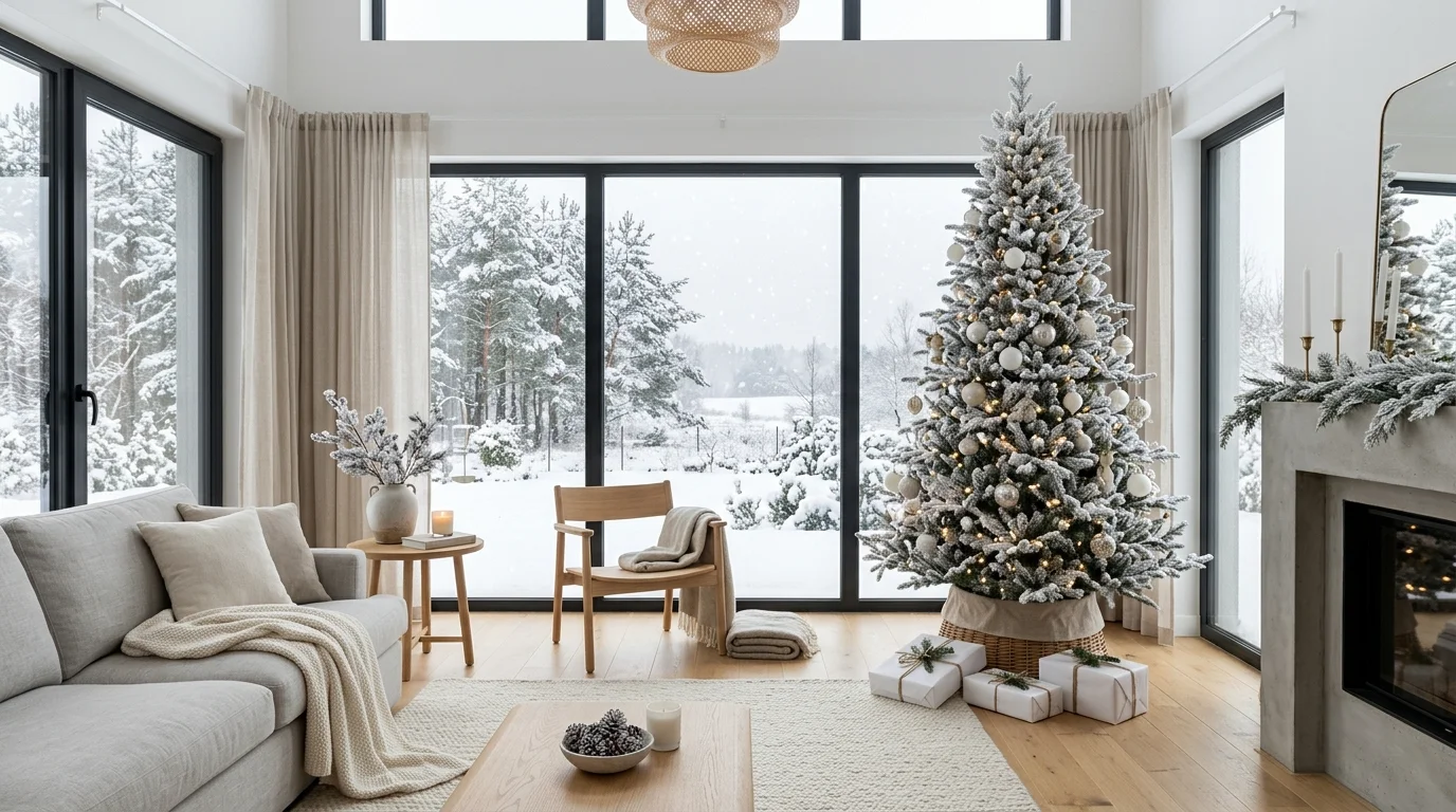 festive christmas decor ideas for living room to create holiday magic, inspiration image 10