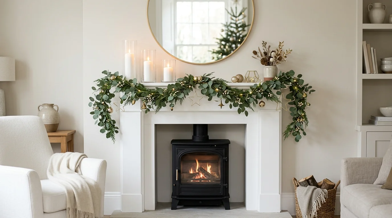 Cozy fireplace mantel glow inspiration image 1