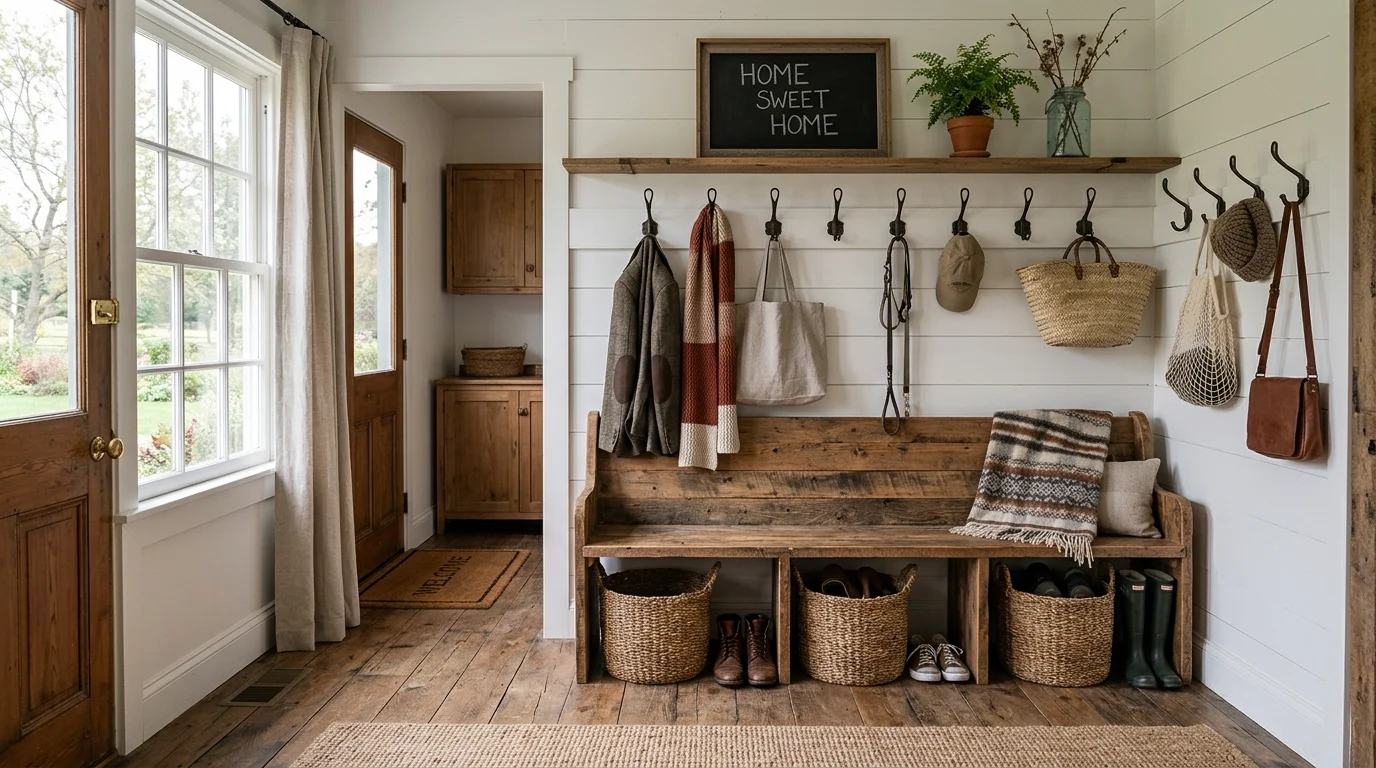 Practical mudroom locker inspiration image 1