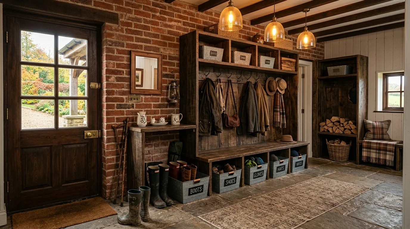 functional mudroom ideas for stylish and organized home entryways, inspiration image 7