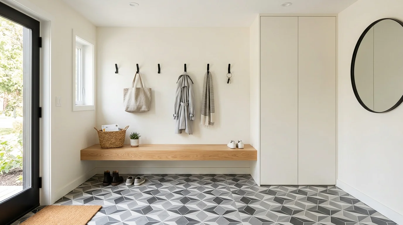 functional mudroom ideas for stylish and organized home entryways, inspiration image 8