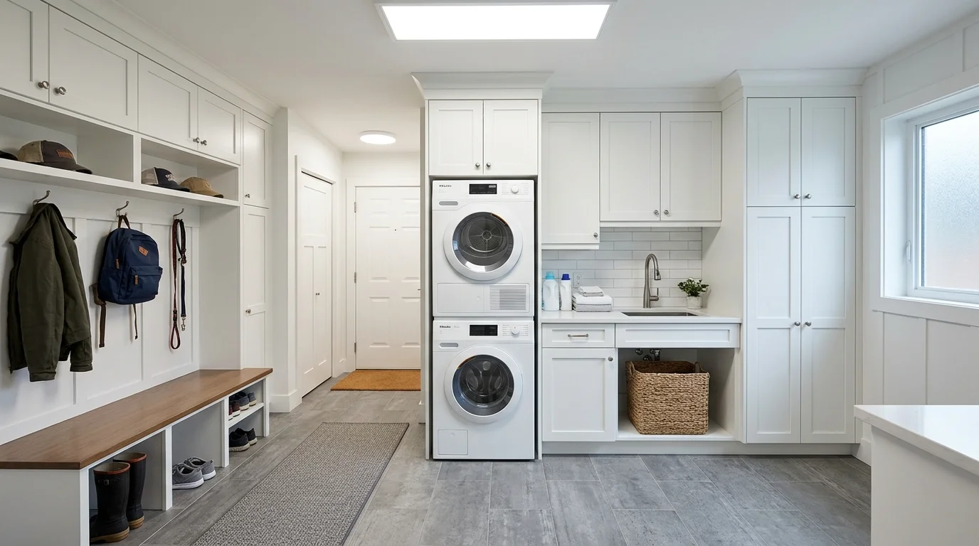 functional mudroom ideas for stylish and organized home entryways, inspiration image 14