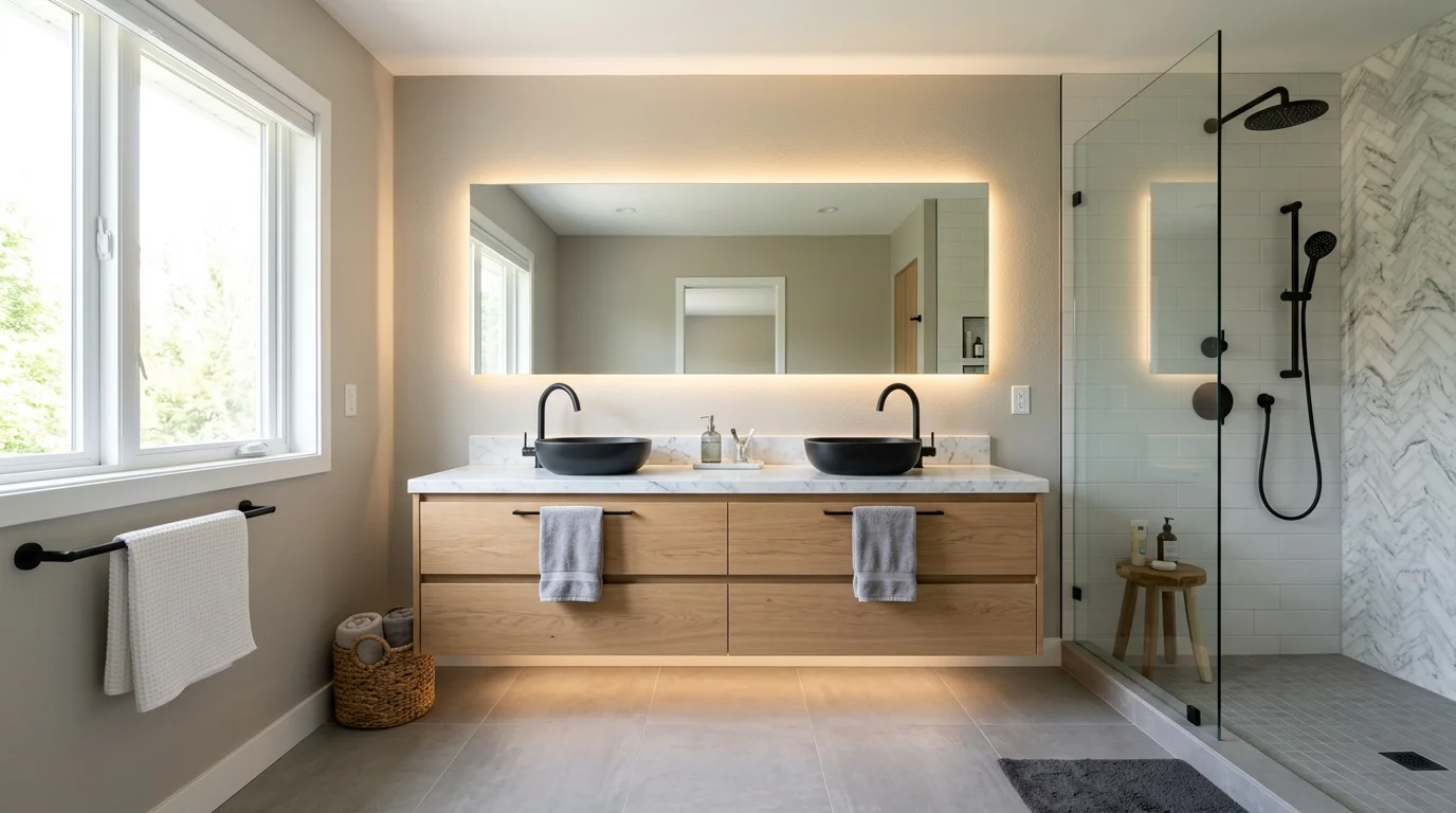 Bathroom remodel inspiration image 1