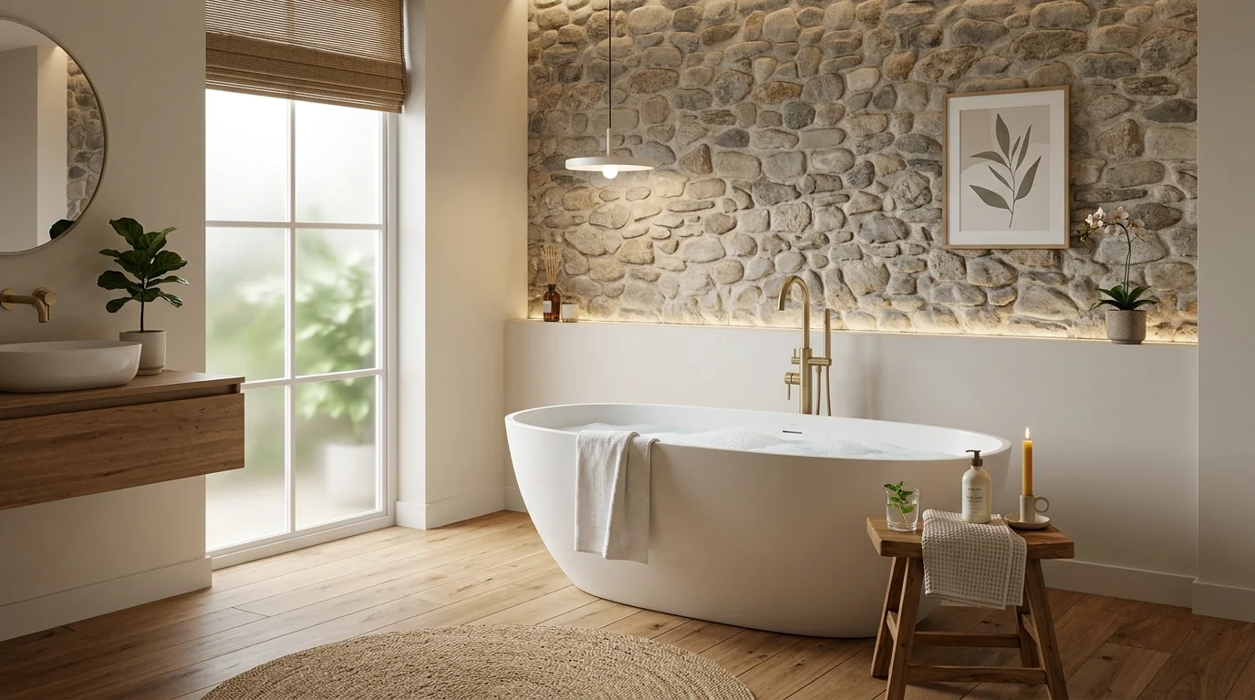 Modern bathroom storage inspiration image 1