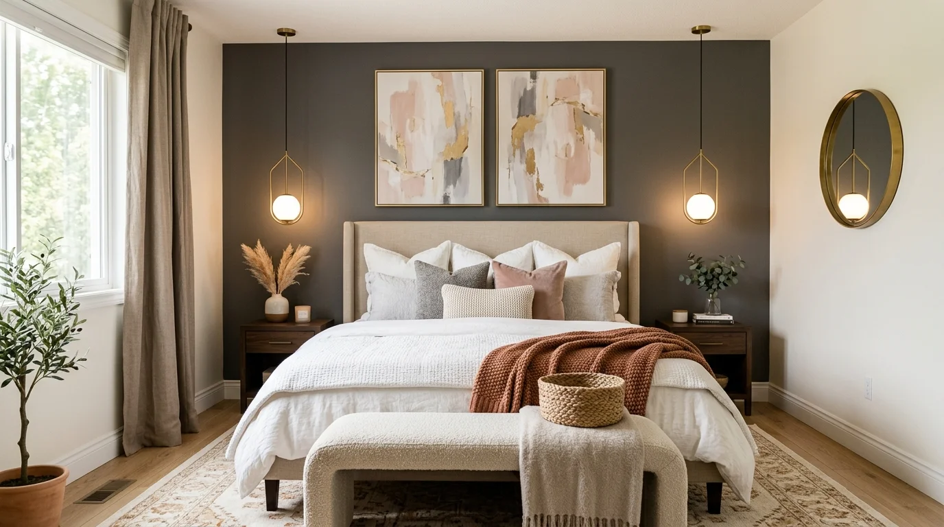 luxurious master bedroom ideas for a cozy romantic sanctuary, inspiration image 10