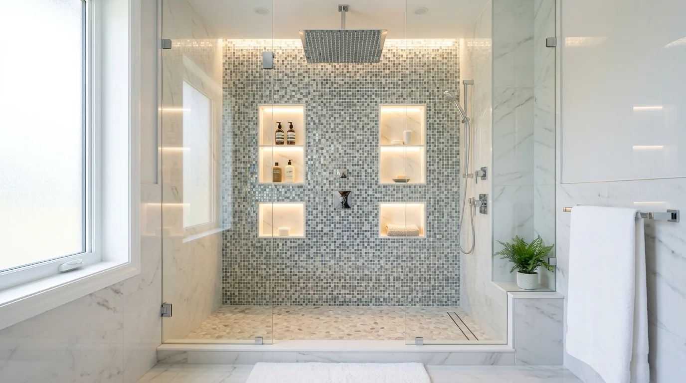 luxurious shower remodel ideas for a stunning walk in upgrade, inspiration image 7