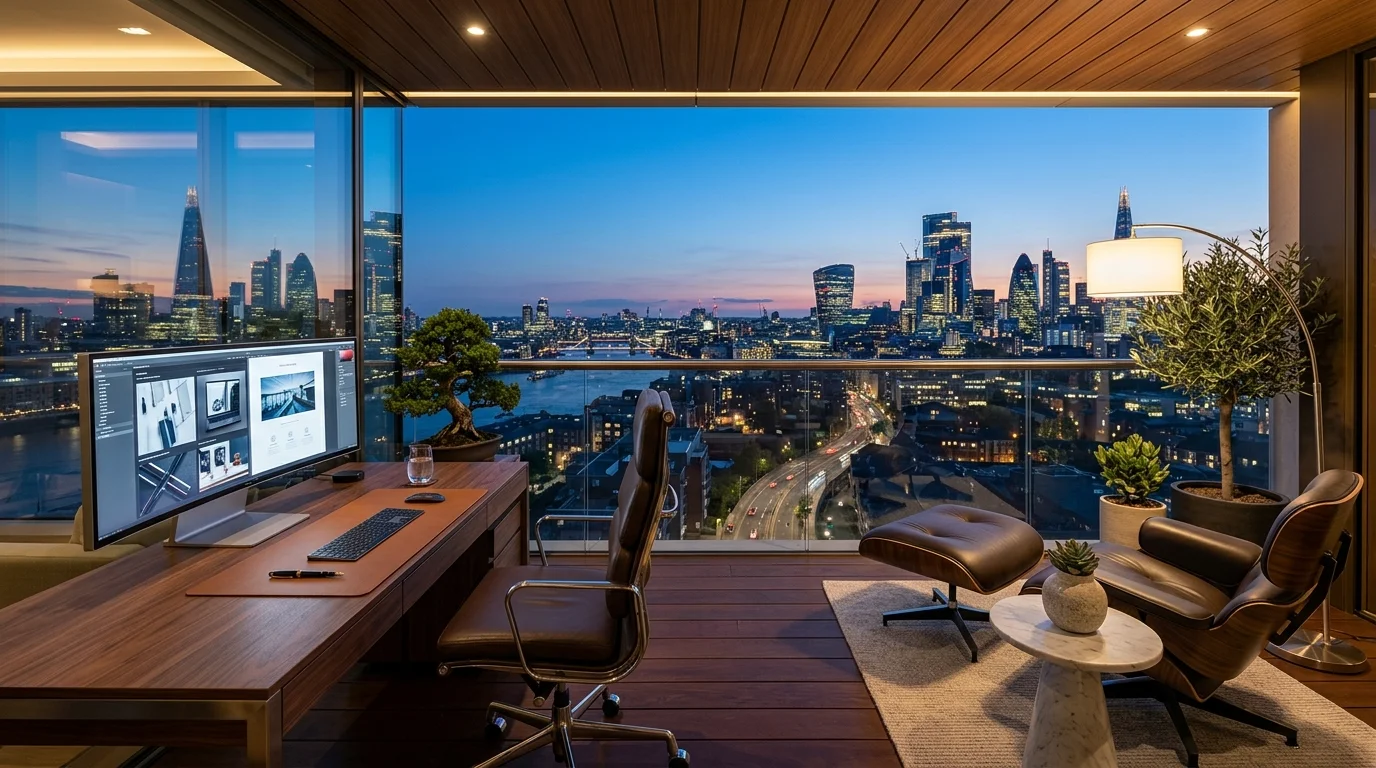 productive balcony workspace ideas design inspiration for any space, inspiration image 13