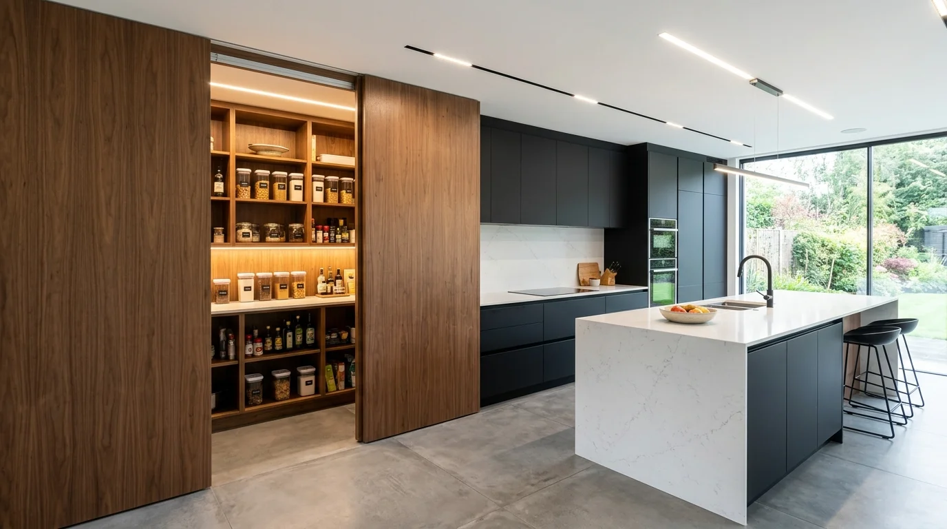 Kitchen pantry organization inspiration image 1