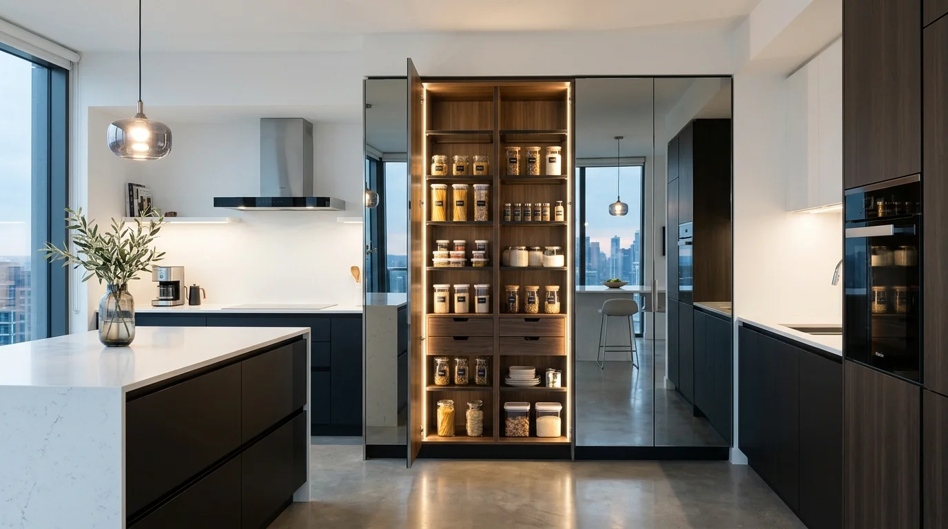 Hidden pantry snack zone inspiration image 1