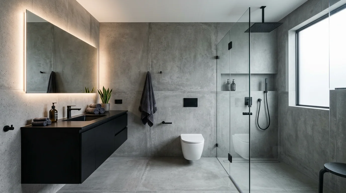 Spa bathroom mirror inspiration image 1