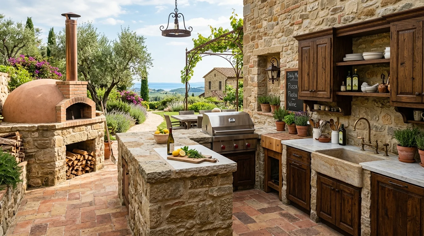 Stunning Outdoor Kitchen and Bar Ideas for Modern Backyard Entertaining, inspiration image 3