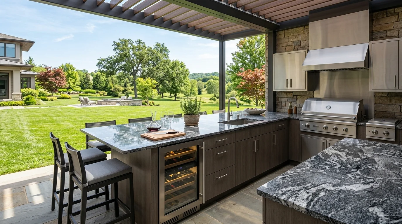 Stunning Outdoor Kitchen and Bar Ideas for Modern Backyard Entertaining, inspiration image 7