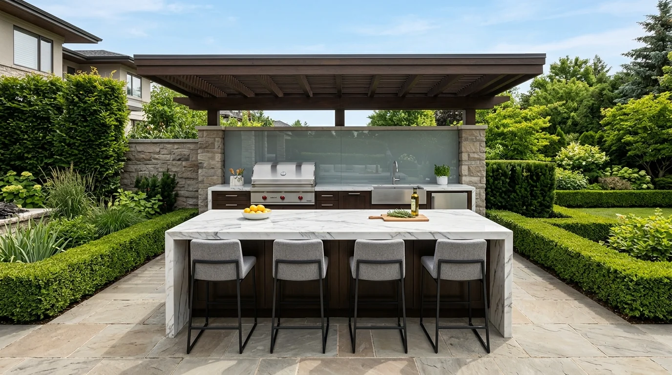 Stunning Outdoor Kitchen and Bar Ideas for Modern Backyard Entertaining, inspiration image 9