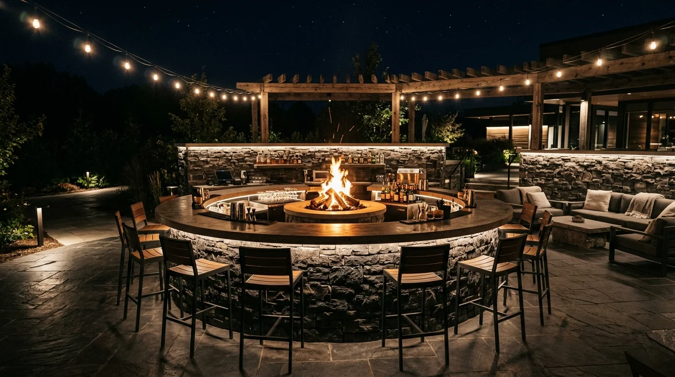 Stunning Outdoor Kitchen and Bar Ideas for Modern Backyard Entertaining, inspiration image 11