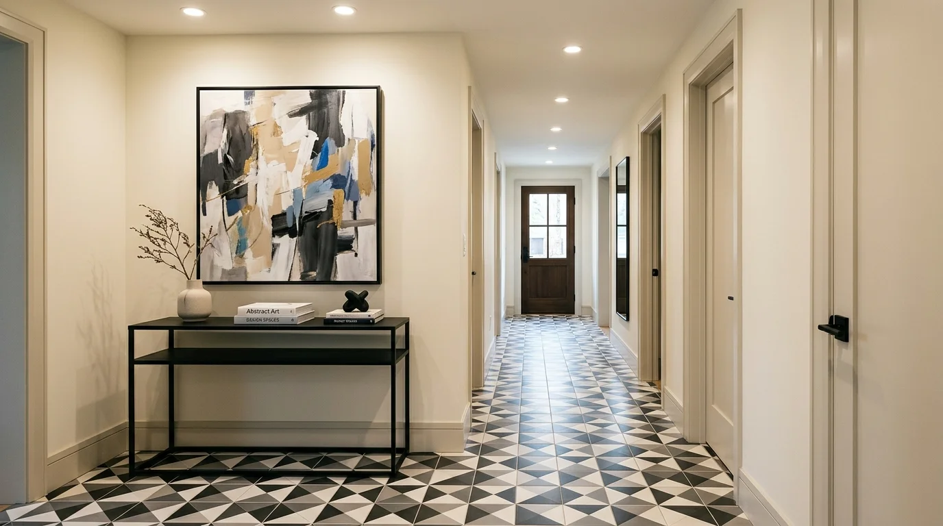 stylish hallway remodel ideas for a modern entrance makeover, inspiration image 2