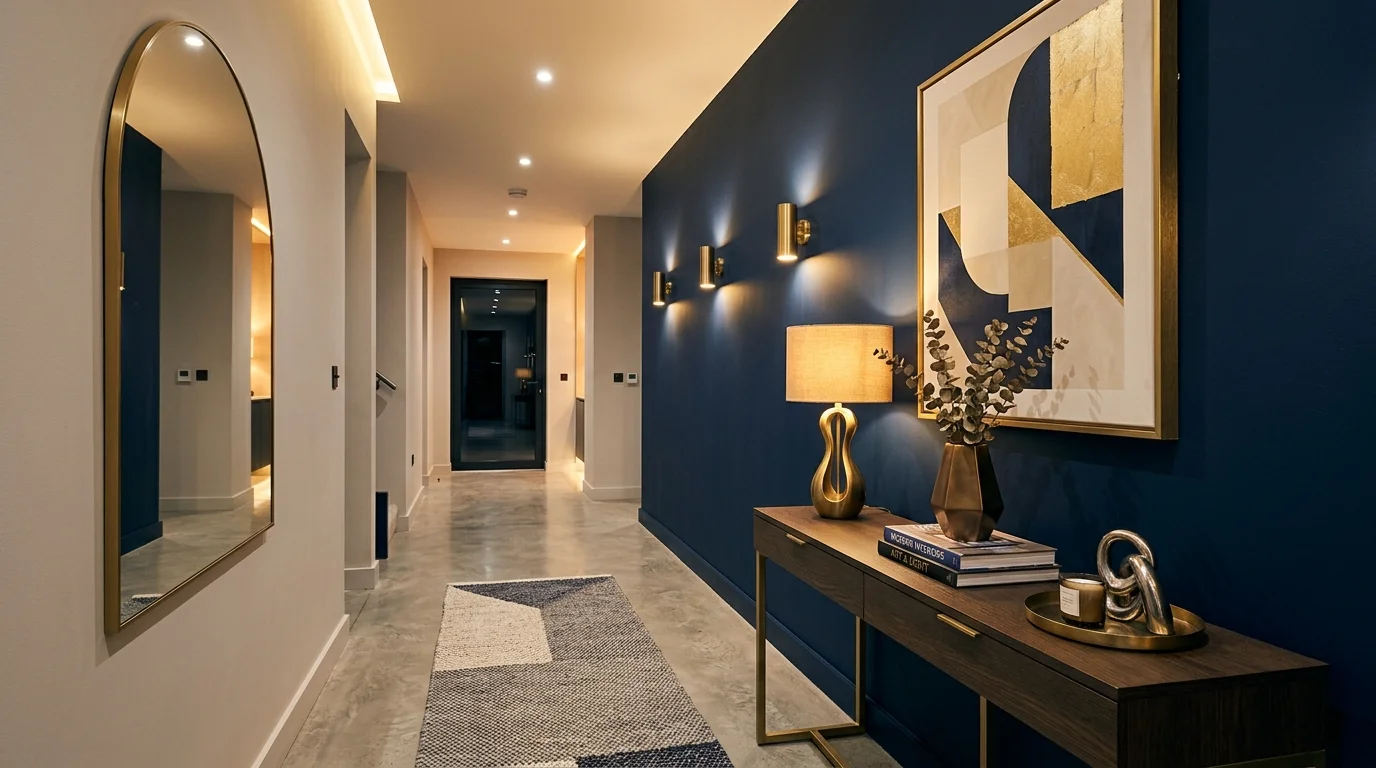 stylish hallway remodel ideas for a modern entrance makeover, inspiration image 7