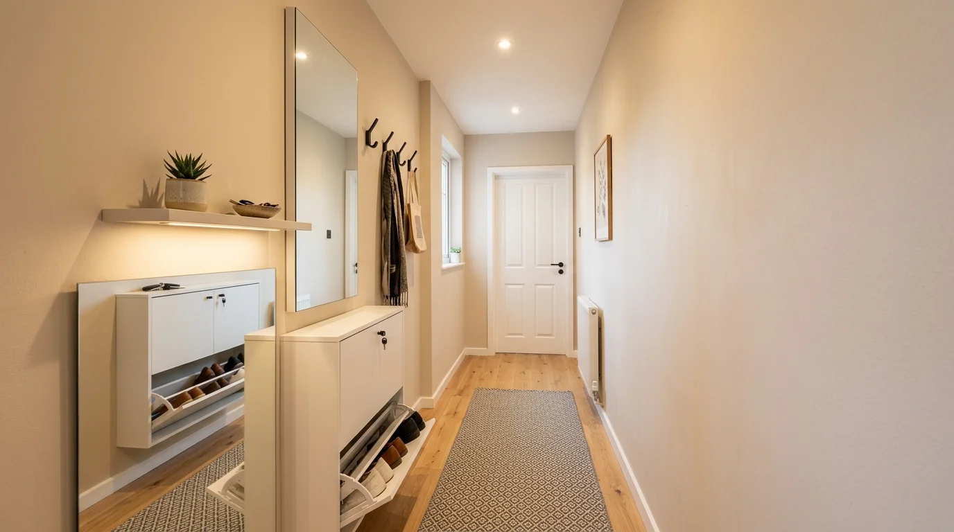 stylish hallway remodel ideas for a modern entrance makeover, inspiration image 8