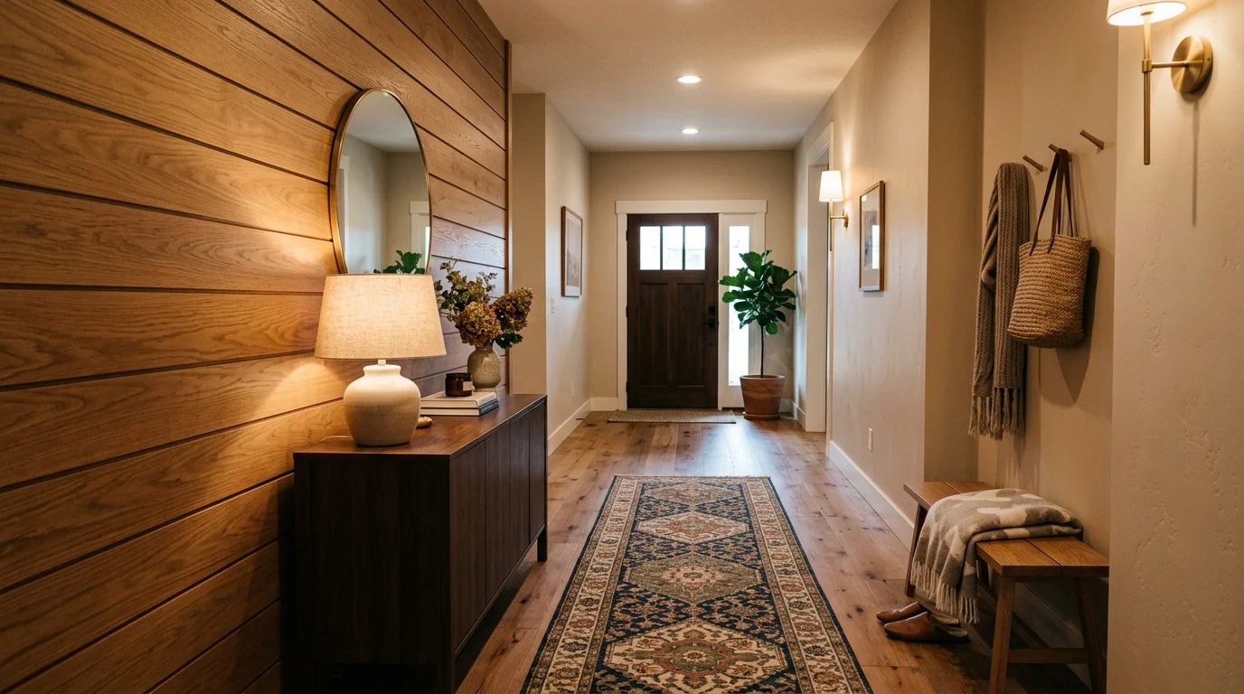 stylish hallway remodel ideas for a modern entrance makeover, inspiration image 11