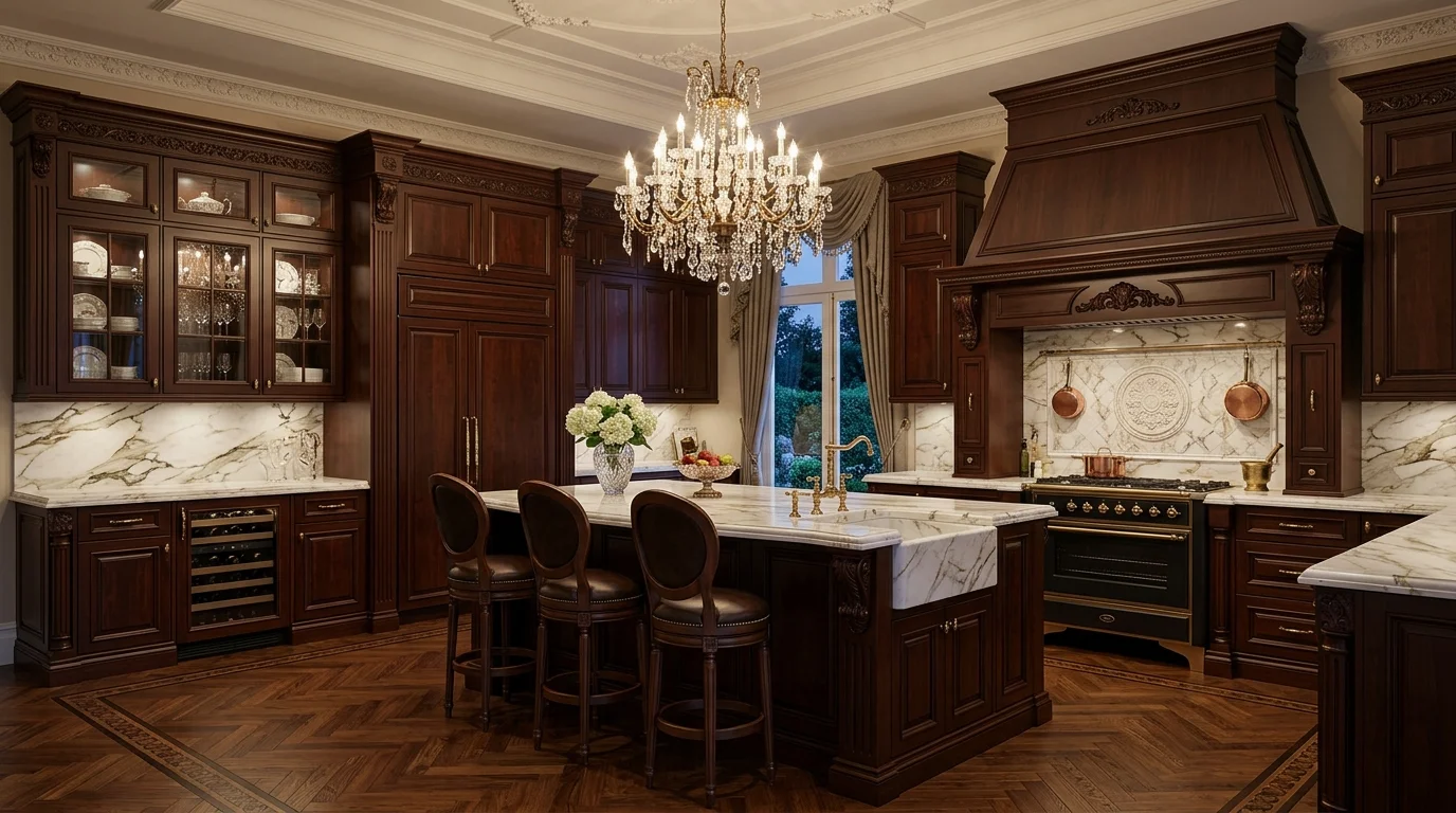 Cottage kitchen island inspiration image 1