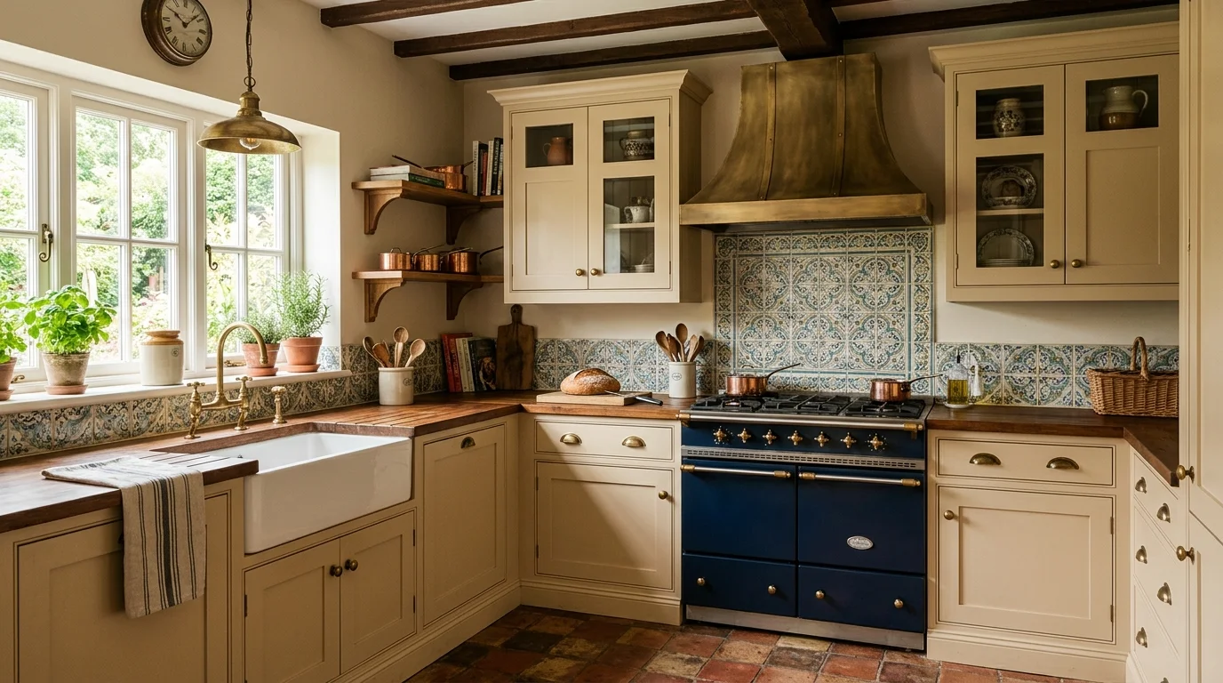 Kitchen Roman shade inspiration image 1